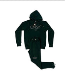 CNSY Jogger Set ( Hunter Green/Gray)
